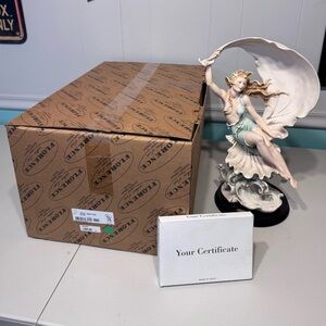 Faboulos Giuseppe Armani Wind Song sculpture limited edition OG box COA 904C